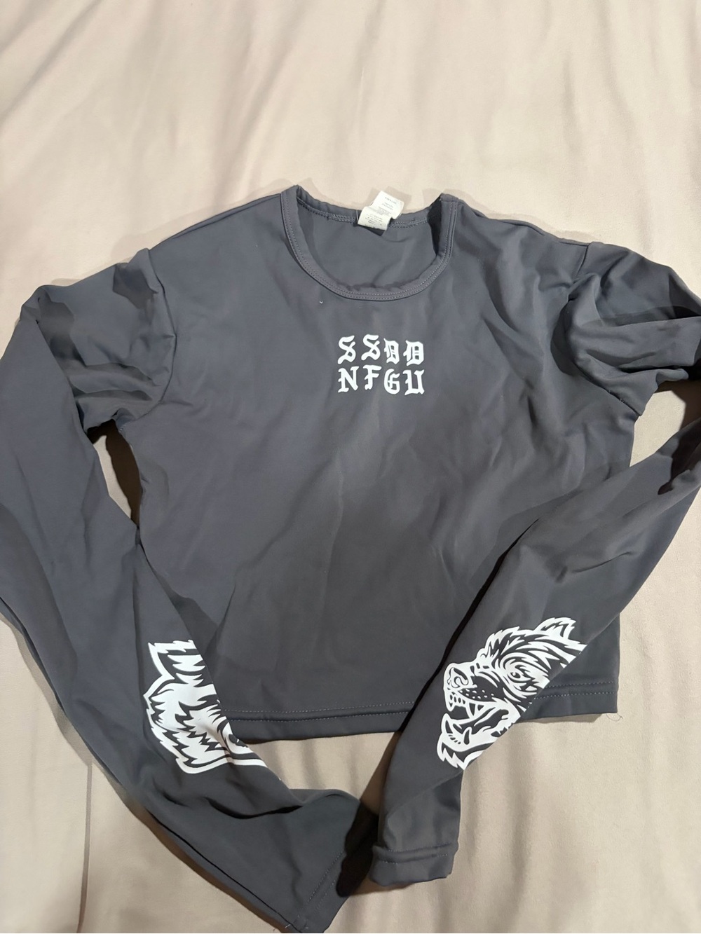 Darc sport Long Sleeve Crop Top